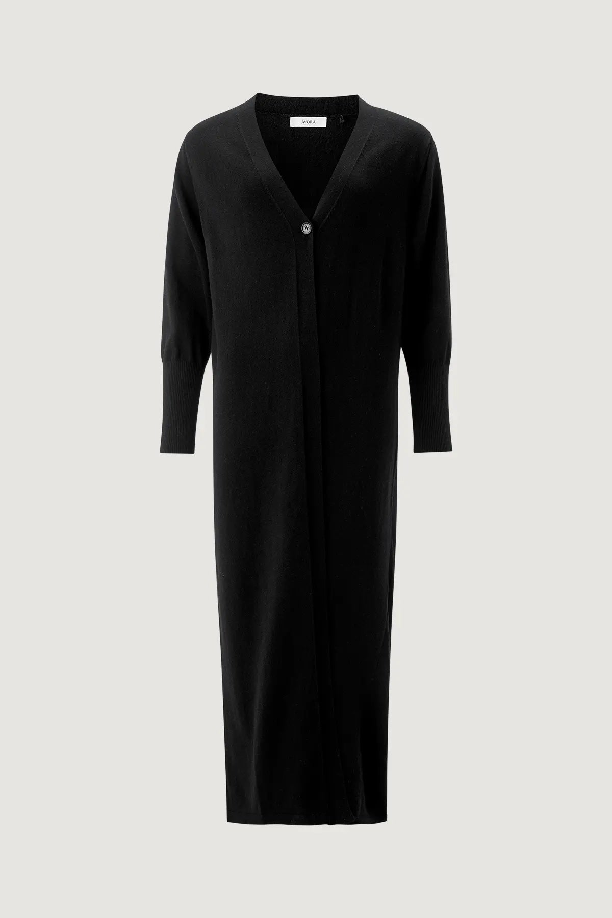 Cardigans | Cashmere Blend Long Gardigan Black